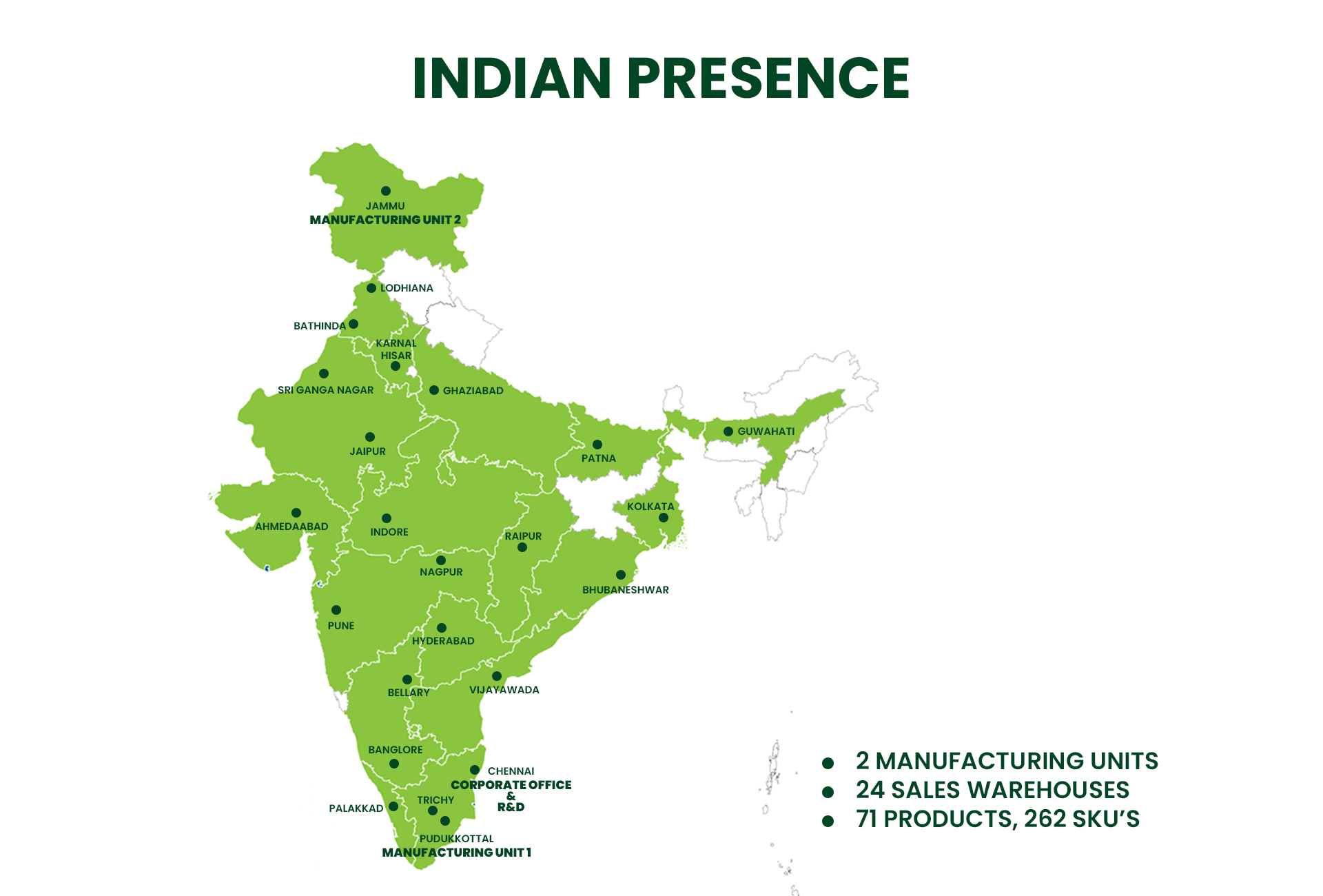 Ramcides Domestic Presence Map